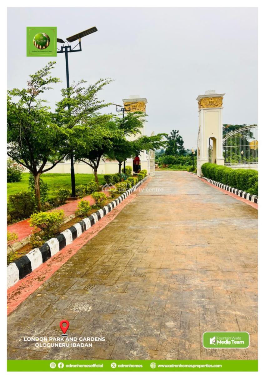 Land, London Park and Garden Estate, Ologuneru, Ibadan, Oyo, Mixed-use Land for Sale