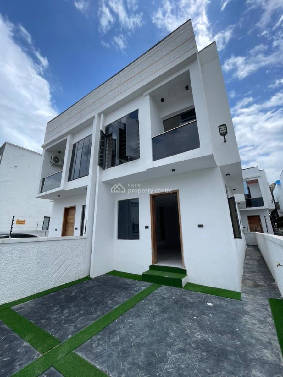 Topnotch Finished 3 Bedroom Semi- Detached Duplex in Ikota, Ikota, Ikota, Lekki, Lagos, Block of Flats for Sale