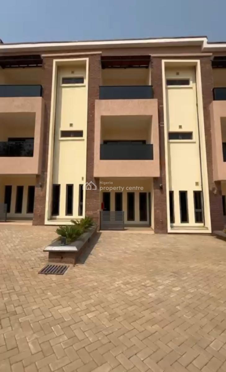 4 Bedroom Terrace Duplex, Main, Guzape District, Abuja, Terraced Duplex for Rent