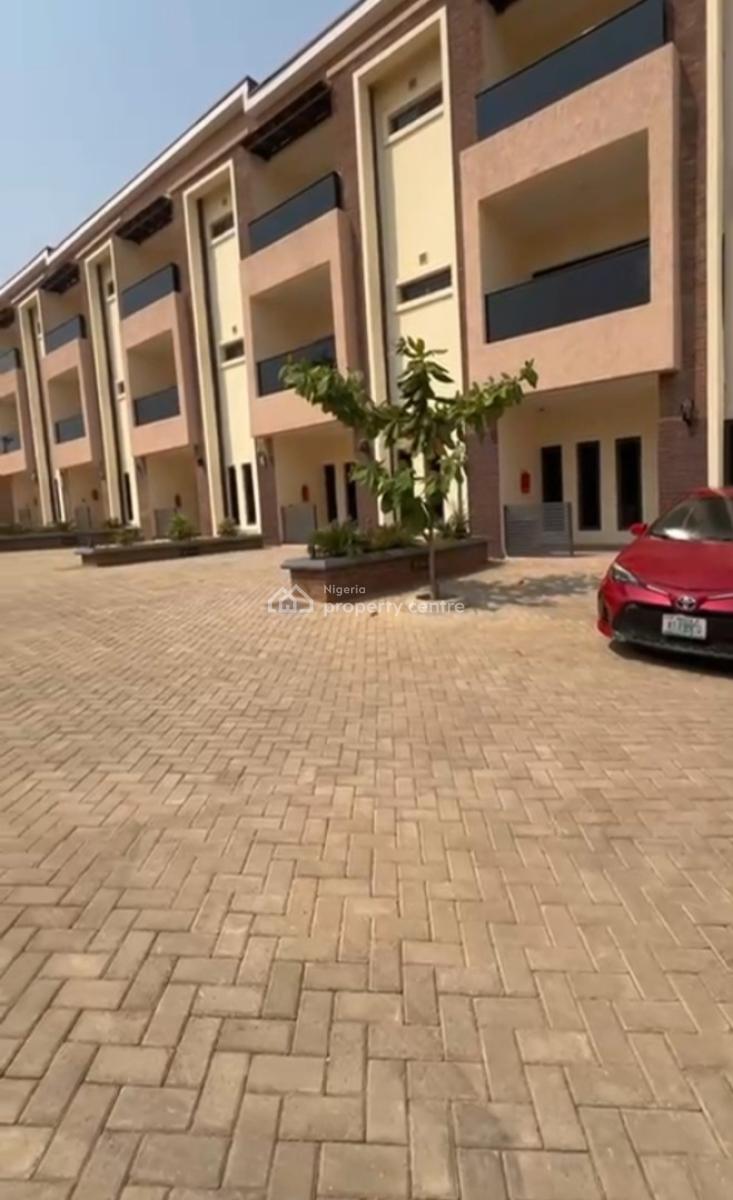 4 Bedroom Terrace Duplex, Main, Guzape District, Abuja, Terraced Duplex for Rent