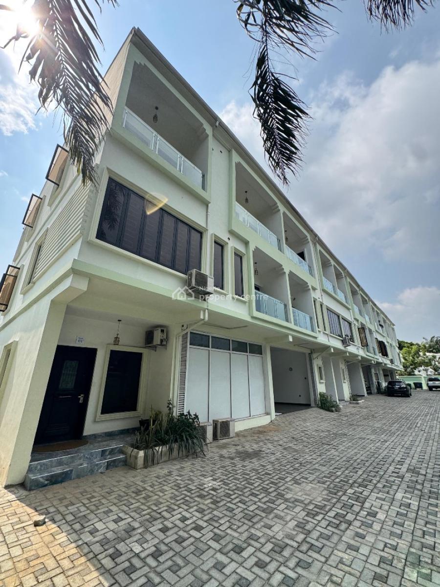 Prime 4 Bedroom Terrace Duplex with Bq, Laundry & Backyard Space, 2 Minutes Drive From Bourdillon, Old Ikoyi, Ikoyi, Lagos, Terraced Duplex for Sale