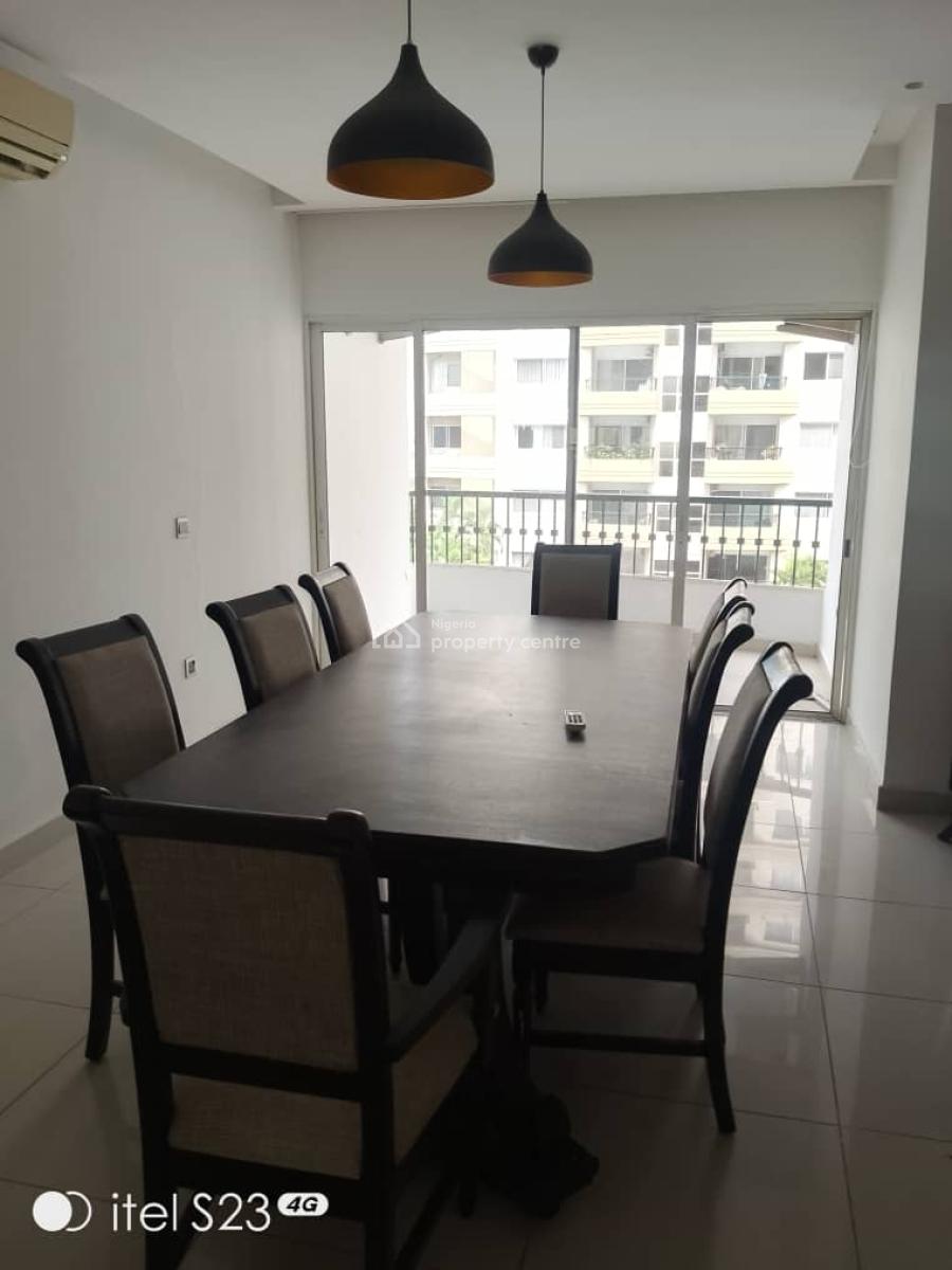 Serviced 3 Bedroom Flat with Pool, Gerald Road, Ikoyi, Lagos, Flat / Apartment for Rent