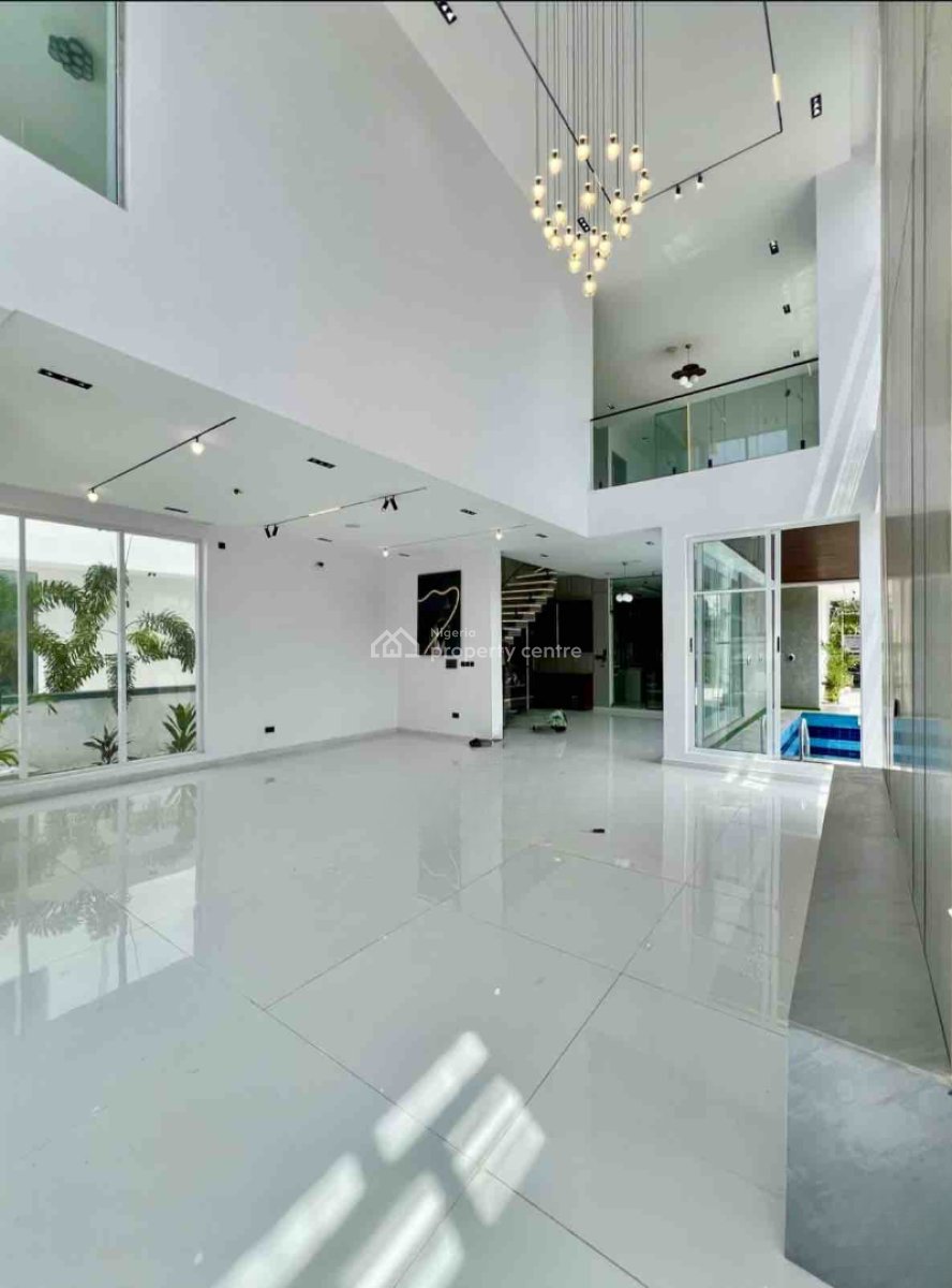 Exclusively Finished 5 Bed Luxury Home with, Cinema, Swimming Pool& Bq, Osapa, Lekki, Lagos, Detached Duplex for Sale
