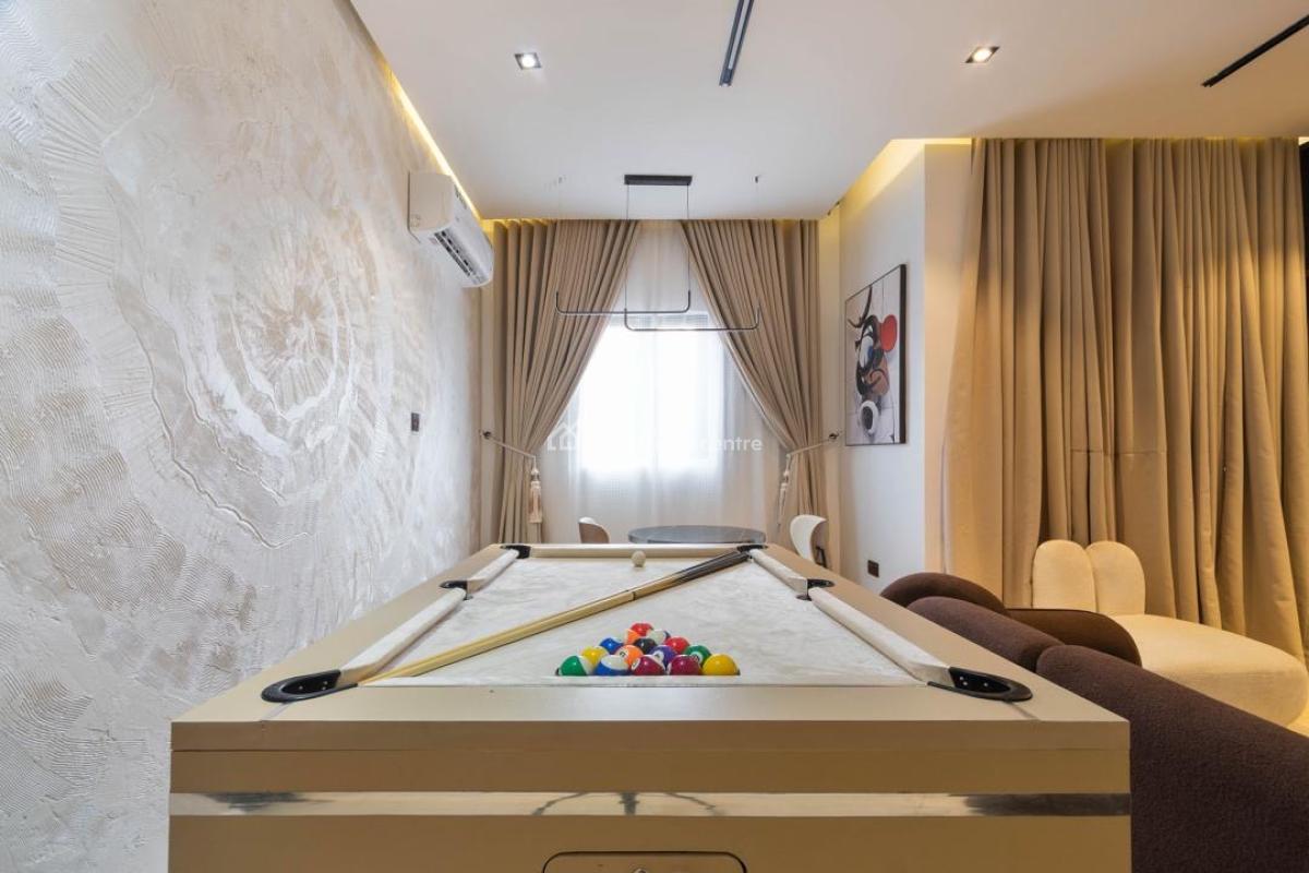 Newly Luxury 2 Bedroom Apartment with Ps5 & Snooker Netflix/prime, Lekki Phase 1, Lekki, Lagos, Flat / Apartment Short Let