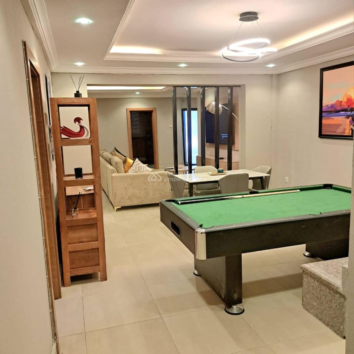Newly Luxury 2 Bedroom Apartment with Ps5 & Snooker Netflix/prime, Lekki Phase 1, Lekki, Lagos, Flat / Apartment Short Let