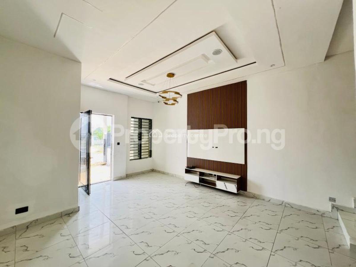 Brand New 4 Bedroom House with Bq [video Available on Request], Lekki Scheme 2 By Abraham Adesanya, Ajah, Lagos, Semi-detached Duplex for Sale
