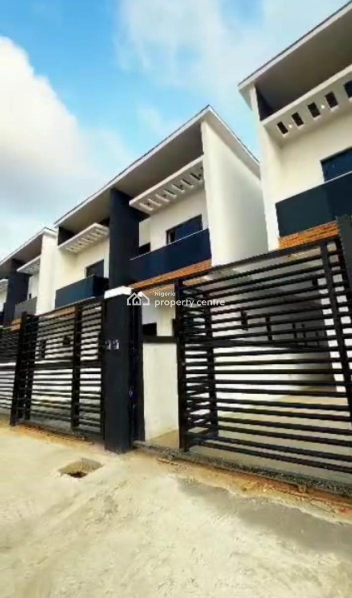 Brand New 4 Bedroom House with Bq [video Available on Request], Lekki Scheme 2 By Abraham Adesanya, Ajah, Lagos, Semi-detached Duplex for Sale