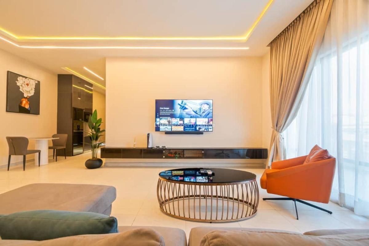 Newly Luxury 3 Bedroom Apartment with Ps5 & Snooker Netflix/prime, Victoria Island (vi), Lagos, Flat / Apartment Short Let