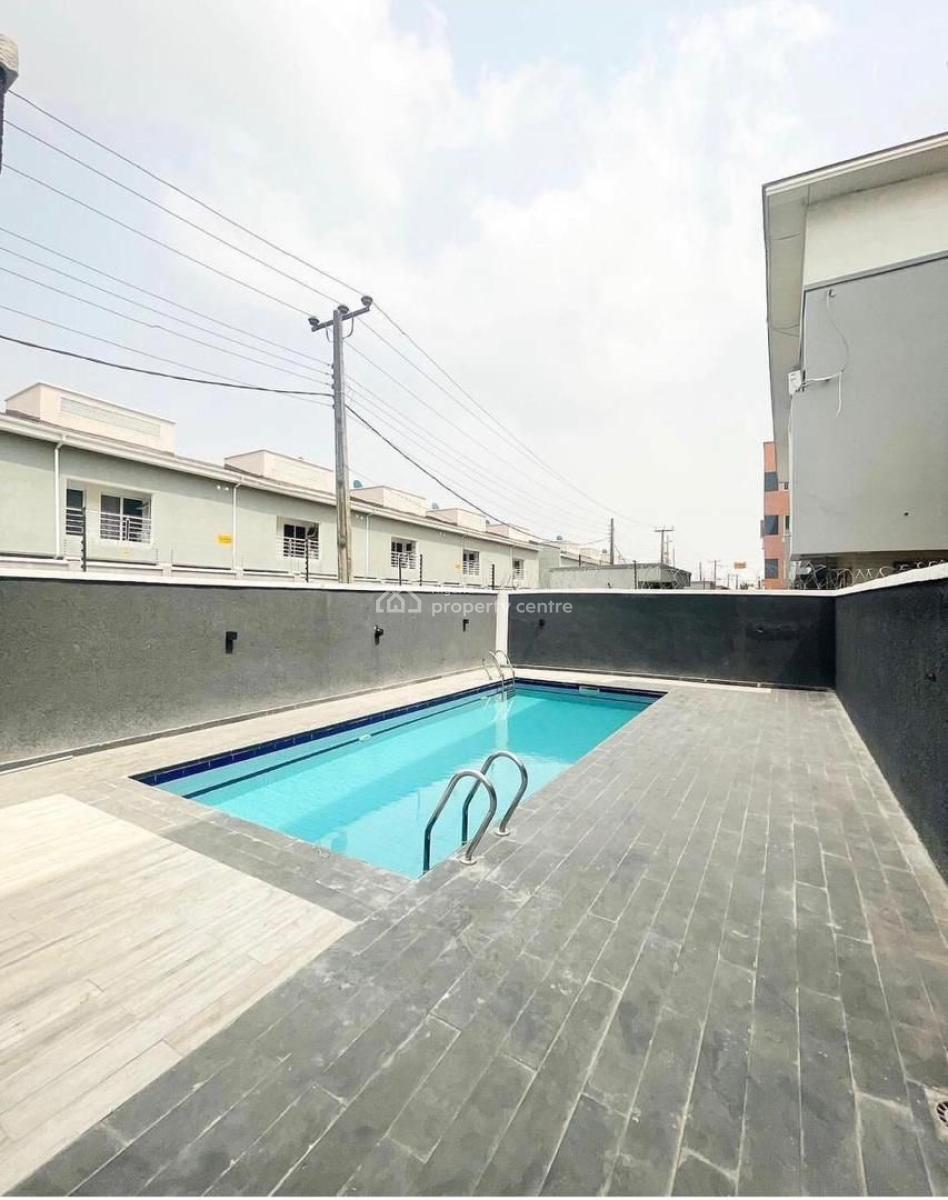 Fully Serviced Furnished 4-bedroom Terrace Duplex with a Bq, Within Nike Art Gallery Inside Access Control Estate, Ikate, Lekki, Lagos, Terraced Duplex for Rent