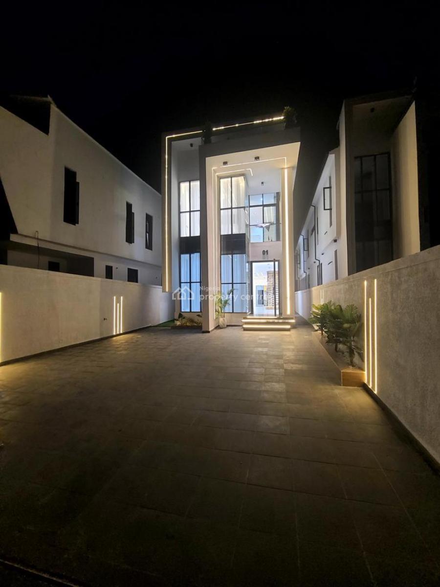 Exclusive 5 Bedroom Detached Duplex with Bq & Pool in a Secure Estate, Ikota Gra, Lekki, Lagos, Detached Duplex for Sale
