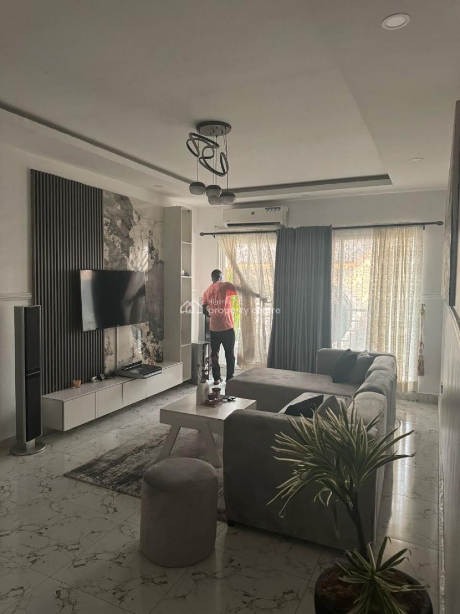 Luxury Furnished 2bedroom with 24hrs Power, Upstairs,  Balcony, in an Estate, Ikate Elegushi, Lekki, Lagos, Flat / Apartment for Rent