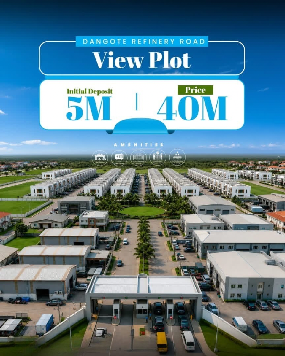 Prime Commercial Land Facing The Express, Ibeju Lekki Facing Dangote Refinery Road, Ibeju Lekki, Lagos, Commercial Land for Sale