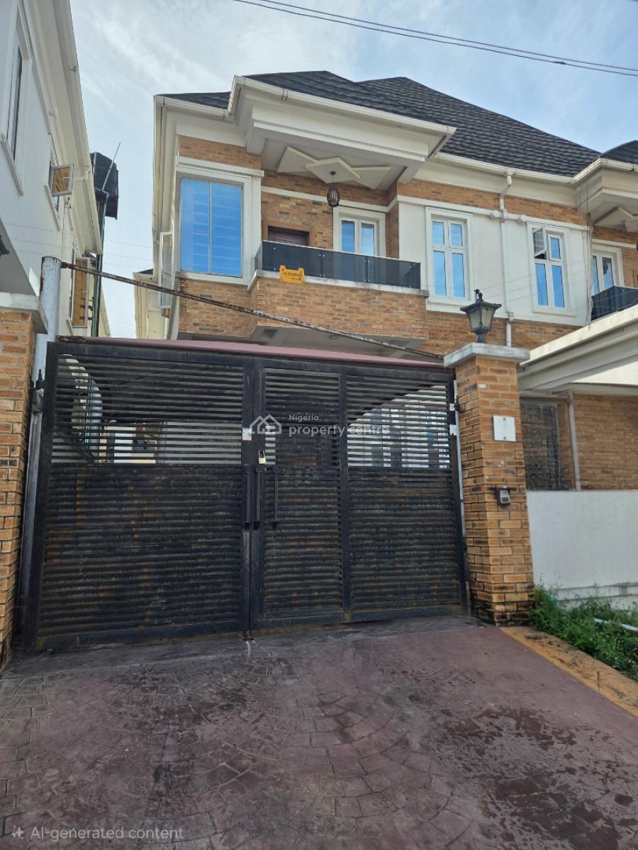 a Lovely 4 Bedroom  Semi-detached Duplex with a, Oral Estate, Lekki, Lagos, Semi-detached Duplex for Sale