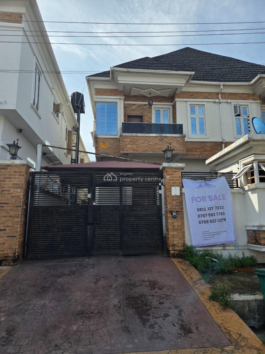 a Lovely 4 Bedroom  Semi-detached Duplex with a, Oral Estate, Lekki, Lagos, Semi-detached Duplex for Sale