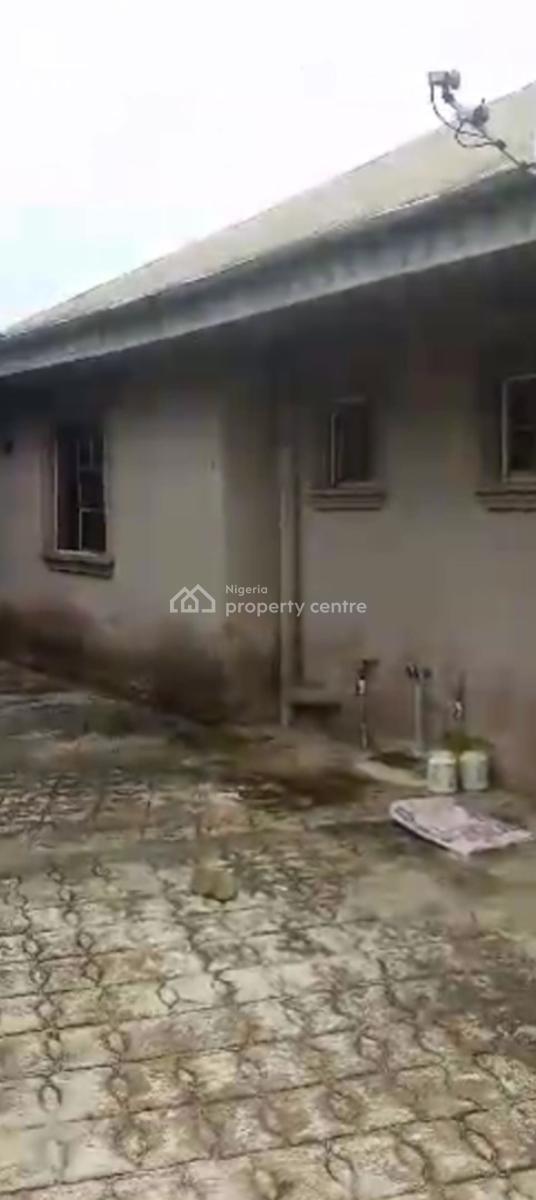 Lovely 3bedroom Bungalow, Lusada Road By Ijuri  Bus Stop, Agbara-igbesa, Lagos, Detached Bungalow for Sale