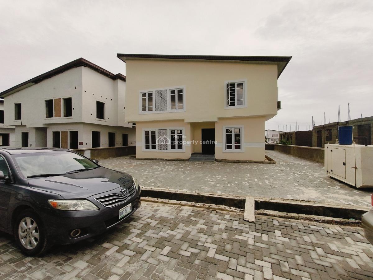 Carcass 4 Bedroom Detached Duplex, Monastery, Sangotedo, Ajah, Lagos, Detached Duplex for Sale