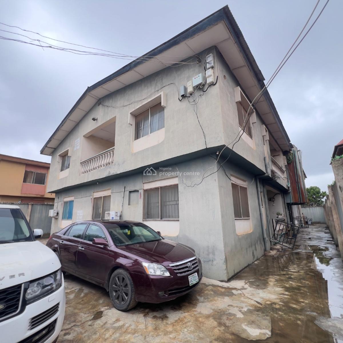 a Lovely Building Comprised of Block of 4 Flats, Fha/ Shagari Estate, Abesan, Ipaja, Lagos, Block of Flats for Sale
