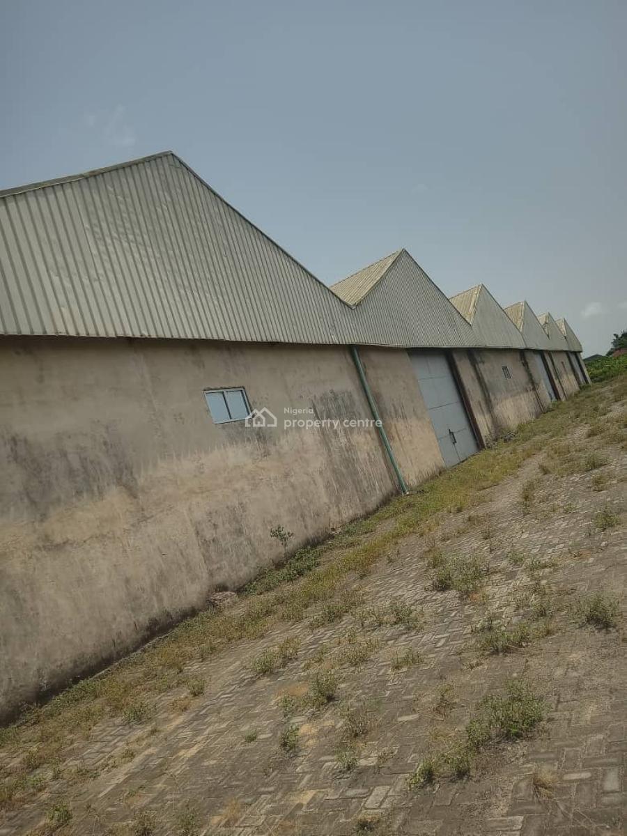 Good 60,000sqft Self Compound Warehouse Space with 4 Access, Ojota, Lagos, Warehouse for Rent