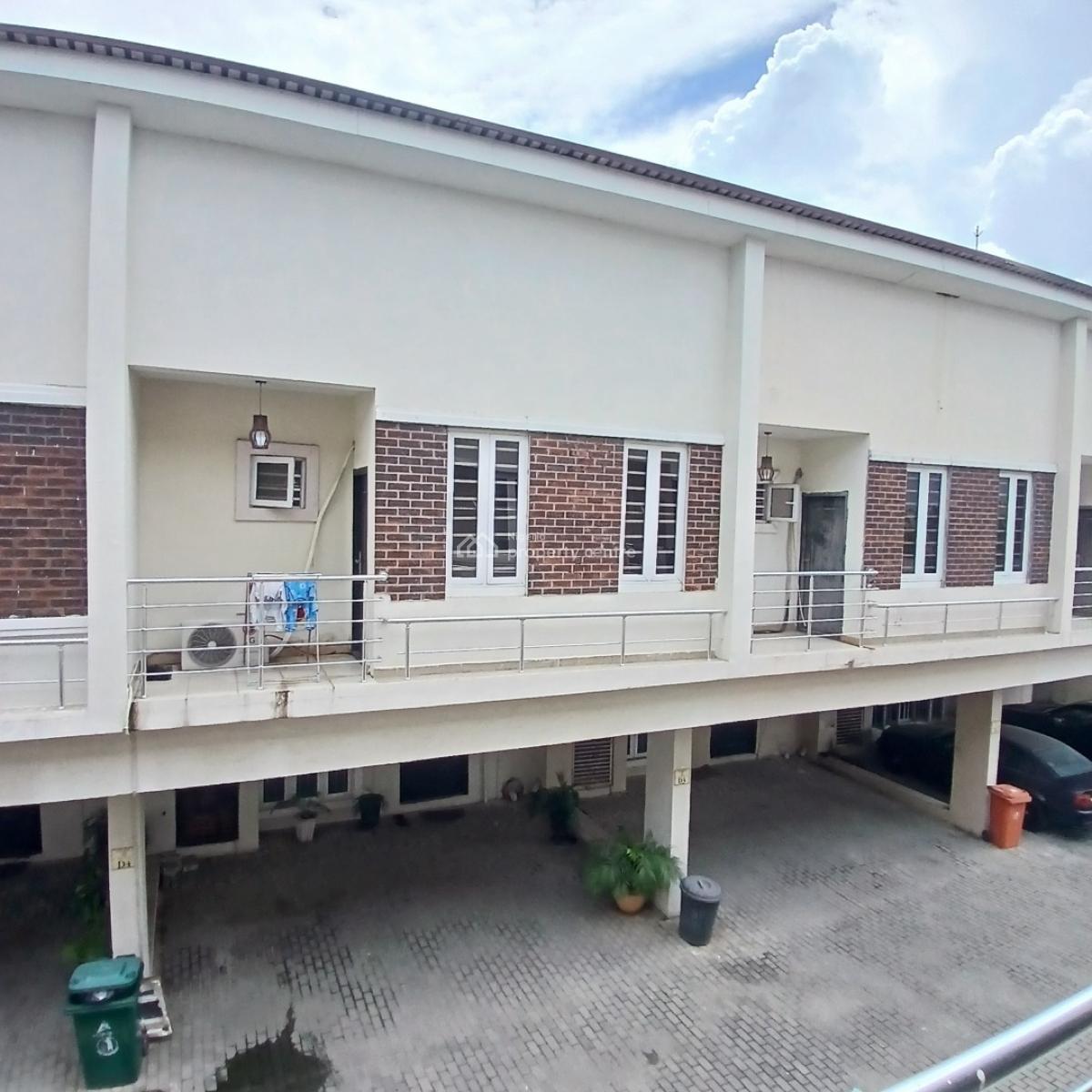Self Serviced 4 Bedroom Terrace Duplex with Bq, Chevron Toll Gate,orchid Road, Lekki, Lagos, Terraced Duplex for Rent