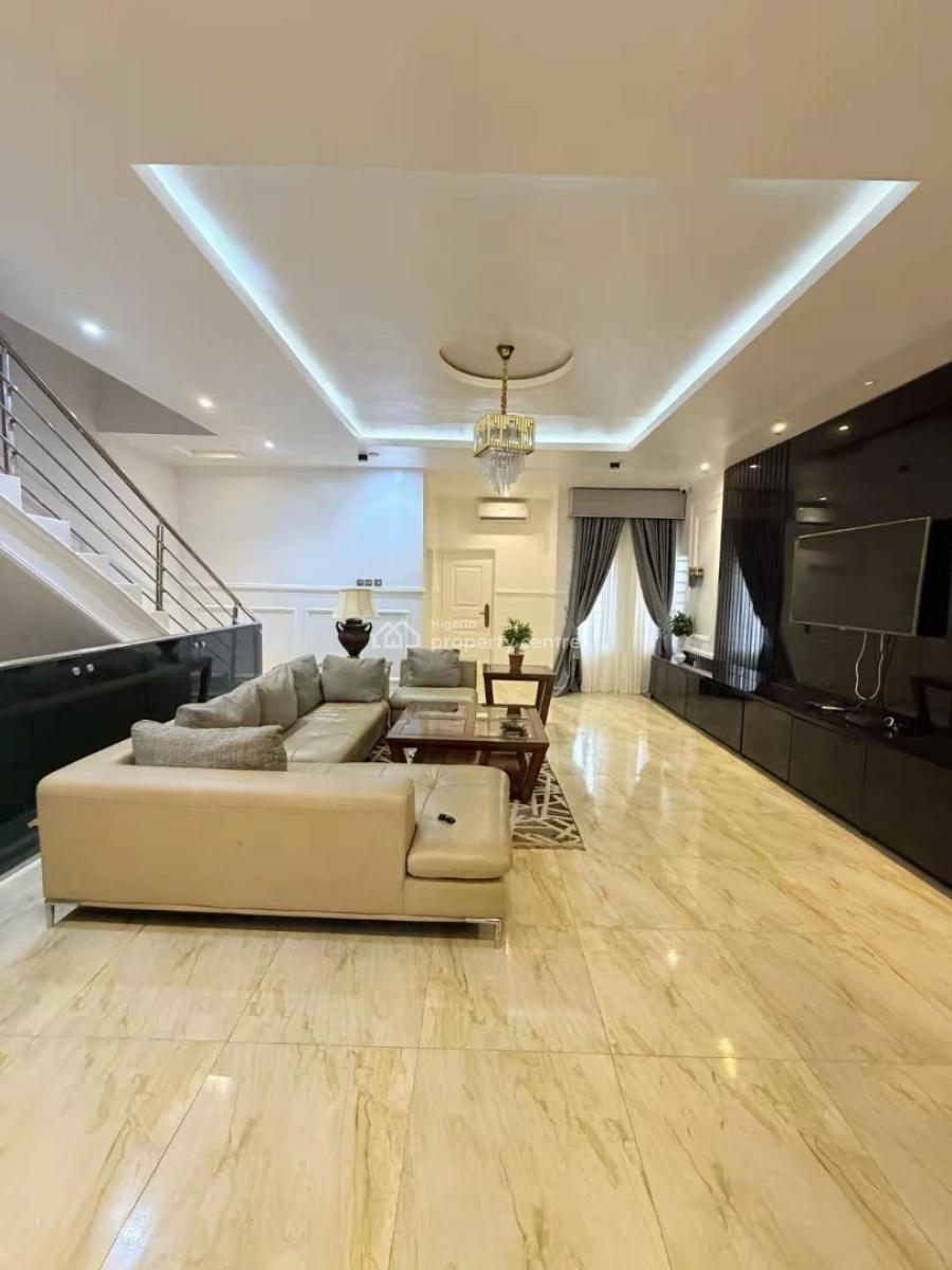 a Luxury Furnished 4 Bedroom Terrace Duplex at Lekki Scheme 2 Ajah, Lekki Scheme 2 Abraham Adesanya Ajah, Ajah, Lagos, Terraced Duplex for Rent