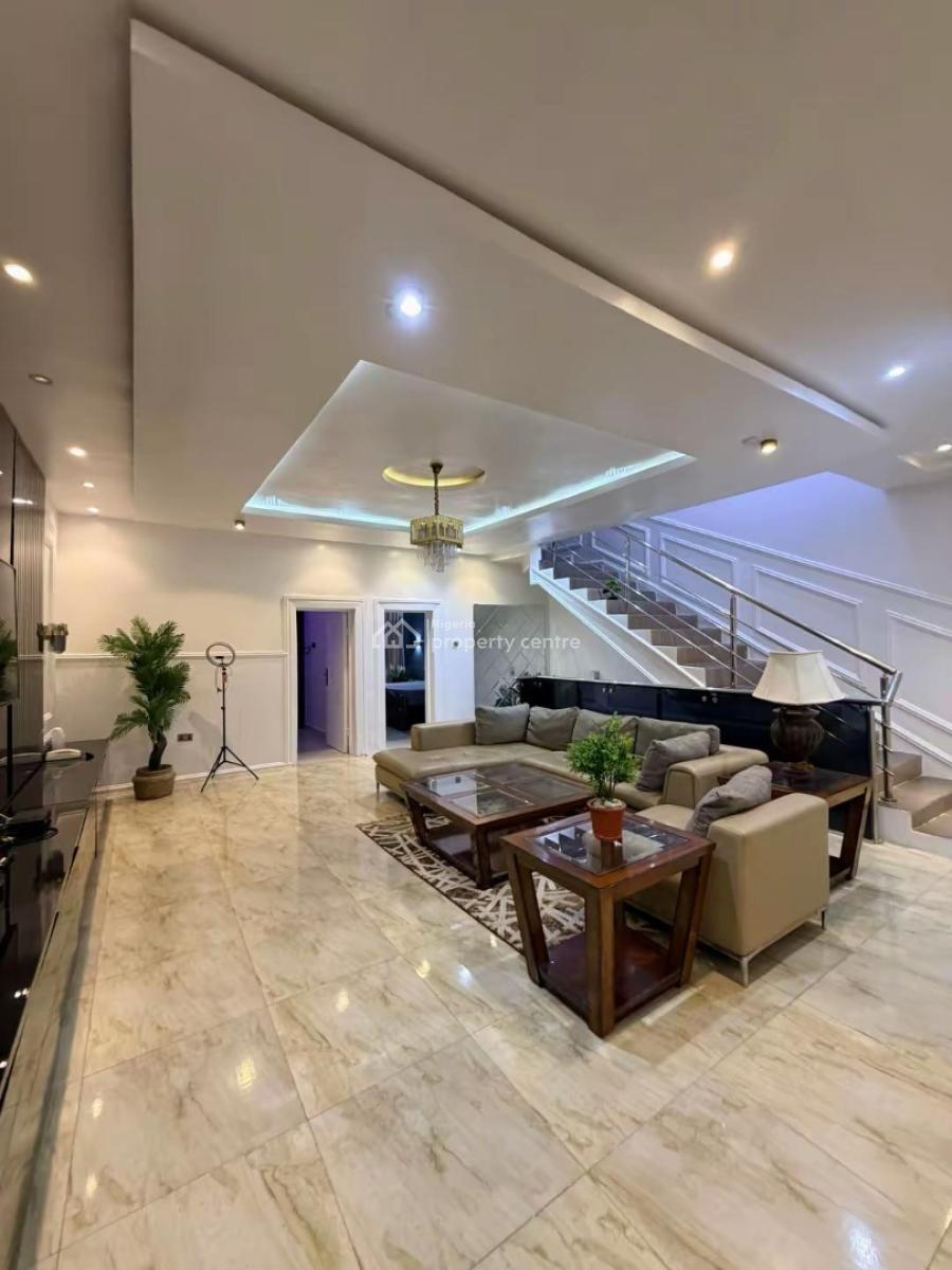 a Luxury Furnished 4 Bedroom Terrace Duplex at Lekki Scheme 2 Ajah, Lekki Scheme 2 Abraham Adesanya Ajah, Ajah, Lagos, Terraced Duplex for Rent