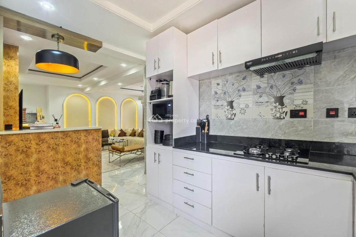 Champagne    *a Spacious Luxury 1 Bedroom with Ps5, 2 Balconies & Pr, Freedom Way, Lekki Phase 1, Lekki, Lagos, Detached Duplex Short Let