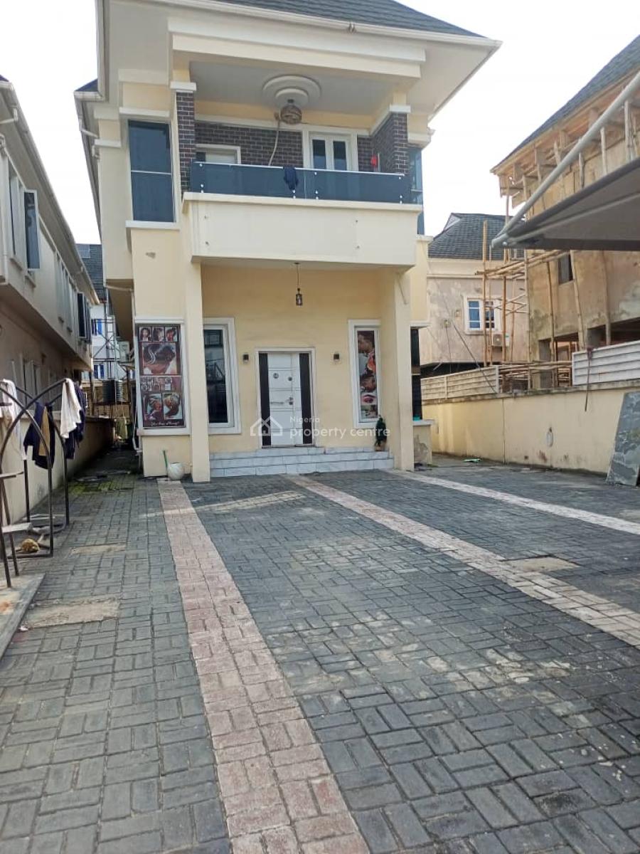5bedroom Self Service/compound Fully Detached Duplex Available, Osapa, Lekki, Lagos, House for Rent
