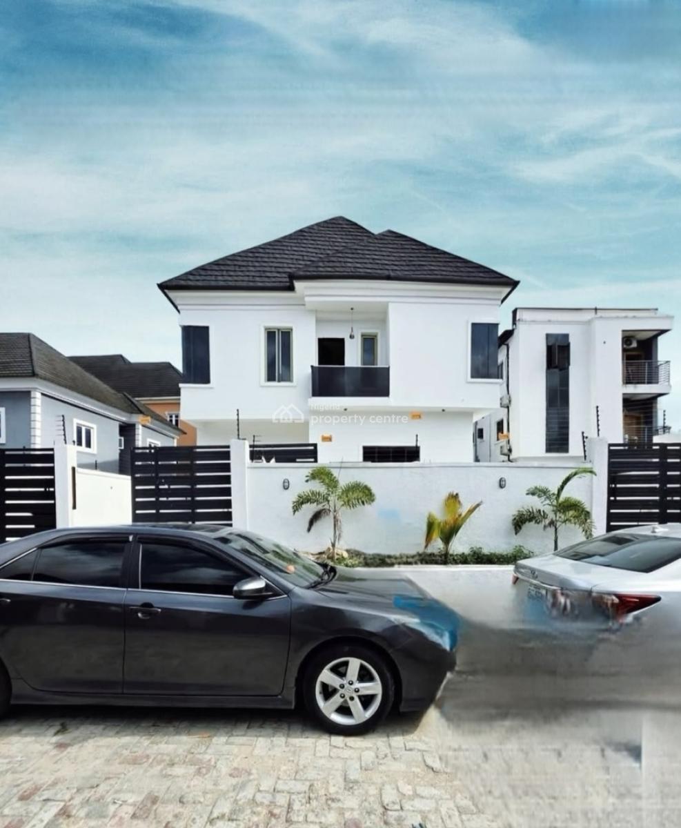 Amazing 5 Bedroom Fully-detached Duplex with a Bq, Sangotedo, Ajah, Lagos, Detached Duplex for Sale
