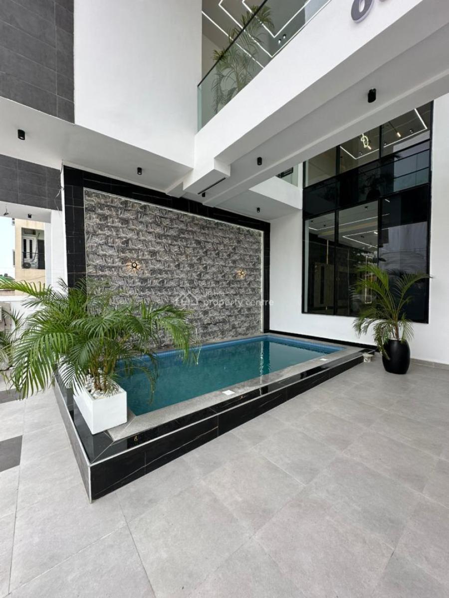 Ikota Lekki Fully Automated 5-bedroom Smart Duplex with Pool & Gym, Lekki Ajah, Ikota, Lekki, Lagos, Detached Duplex for Sale