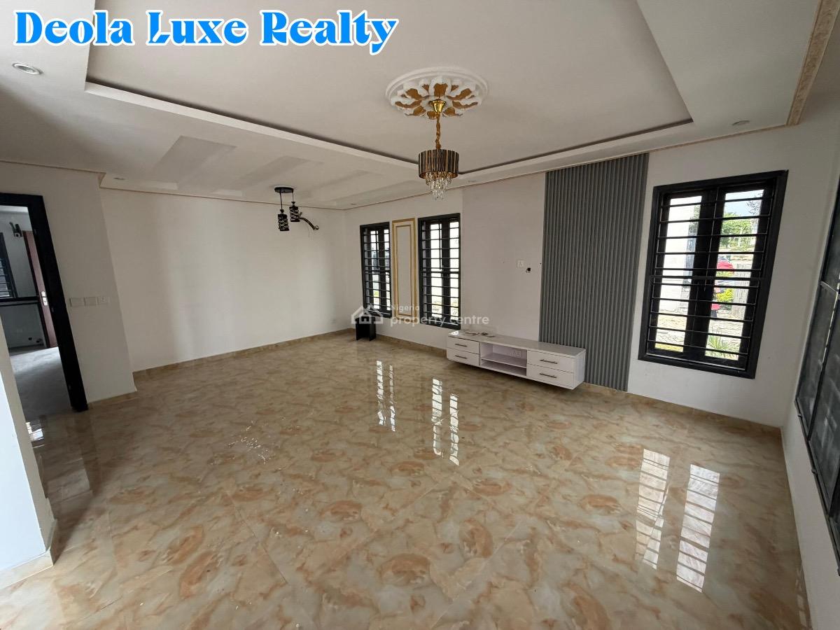 a Luxury Built 4 Bedroom Terrace Duplex in a Fully Serviced with Gym, Platinum Way, Ikate, Lekki, Lagos, Terraced Duplex for Rent