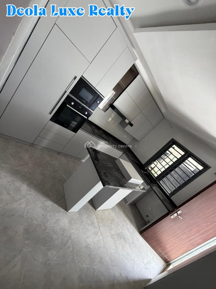 a Luxury Built 4 Bedroom Terrace Duplex in a Fully Serviced with Gym, Platinum Way, Ikate, Lekki, Lagos, Terraced Duplex for Rent