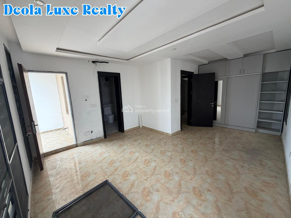 a Luxury Built 4 Bedroom Terrace Duplex in a Fully Serviced with Gym, Platinum Way, Ikate, Lekki, Lagos, Terraced Duplex for Rent