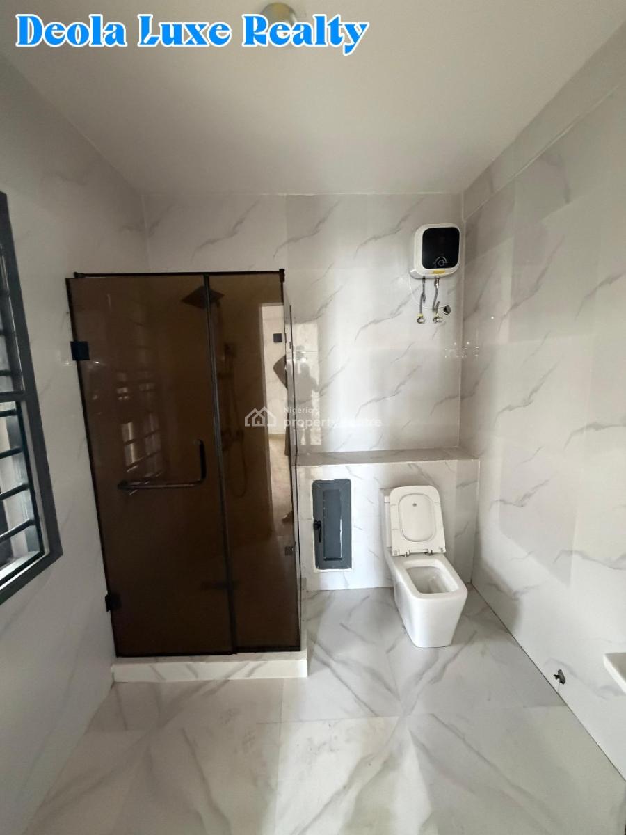 a Luxury Built 4 Bedroom Terrace Duplex in a Fully Serviced with Gym, Platinum Way, Ikate, Lekki, Lagos, Terraced Duplex for Rent