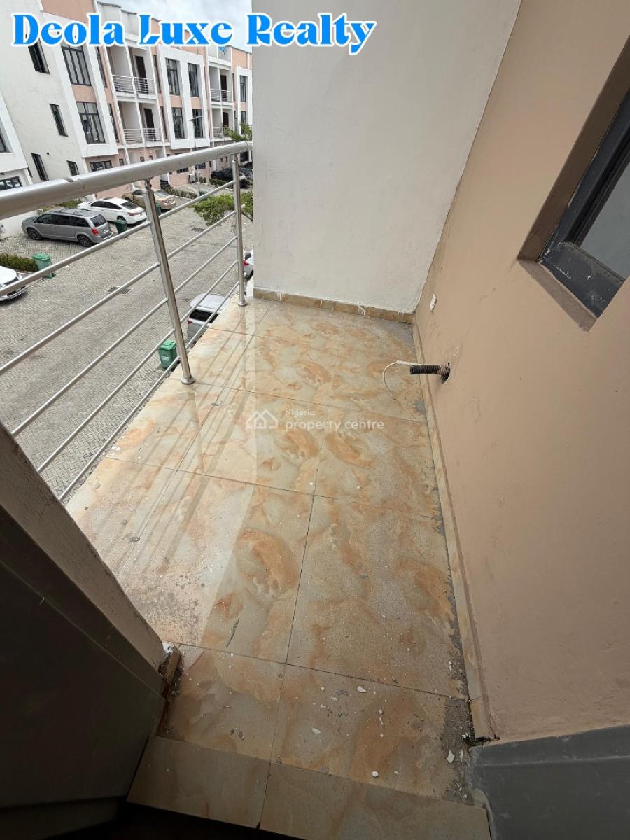 a Luxury Built 4 Bedroom Terrace Duplex in a Fully Serviced with Gym, Platinum Way, Ikate, Lekki, Lagos, Terraced Duplex for Rent