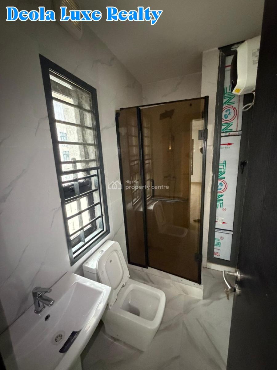 a Luxury Built 4 Bedroom Terrace Duplex in a Fully Serviced with Gym, Platinum Way, Ikate, Lekki, Lagos, Terraced Duplex for Rent