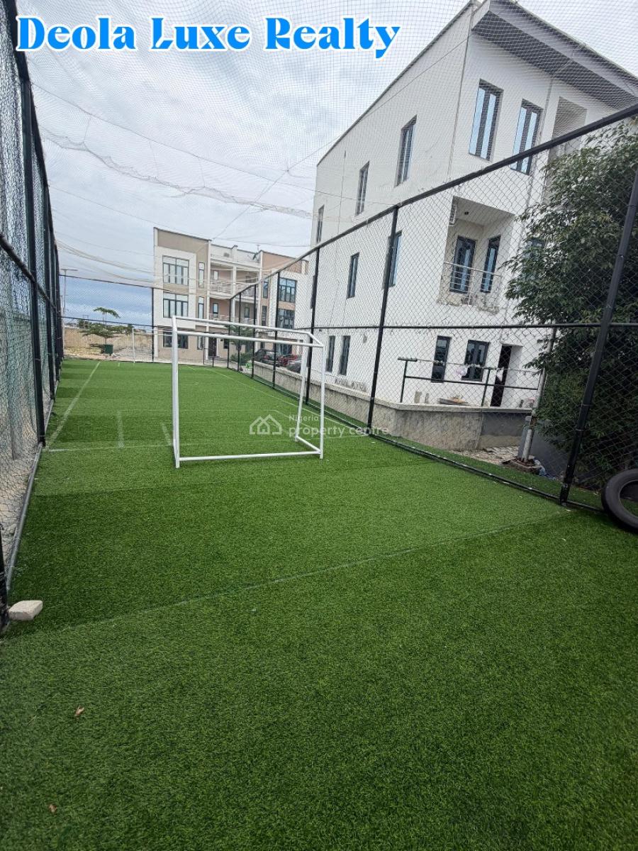 a Luxury Built 4 Bedroom Terrace Duplex in a Fully Serviced with Gym, Platinum Way, Ikate, Lekki, Lagos, Terraced Duplex for Rent