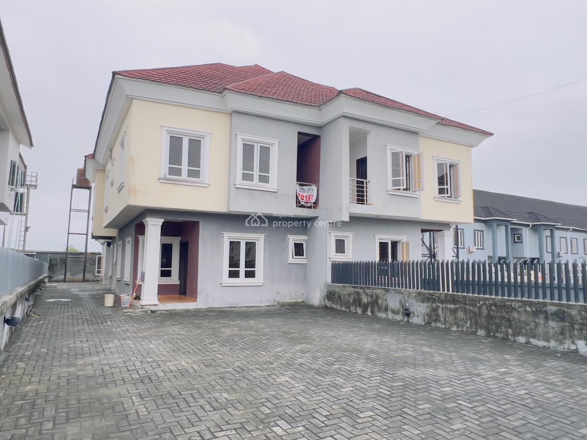 4bedroom Semi Detached Duplex with a Room Self Contained Bq, Pearl Garden Estate,  Sangotado, Lekki, Lagos, Semi-detached Duplex for Rent