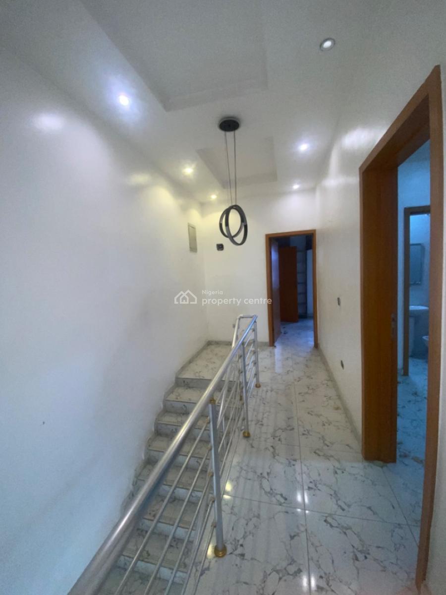 Luxury 3 Bedroom Duplex with Bq 24 Hours Light, Before Blenco Sangotedo, Sangotedo, Ajah, Lagos, Terraced Duplex for Rent