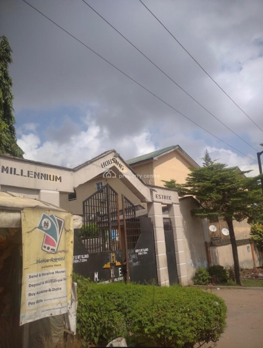 Bedroom Apartment in Millennium Housing Estate Orile Agege La, Millennium Housing Estate, Agege, Lagos, Block of Flats for Sale