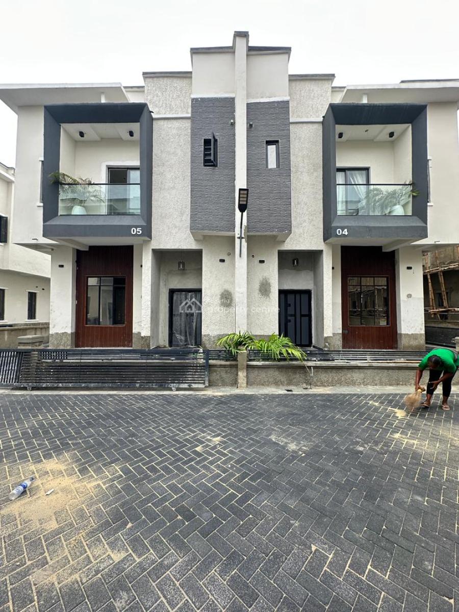 Stunning, Spacious 3 Bedroom Semi Detached Duplex with Bq, Ajah, Lekki, Lagos, Semi-detached Duplex for Sale
