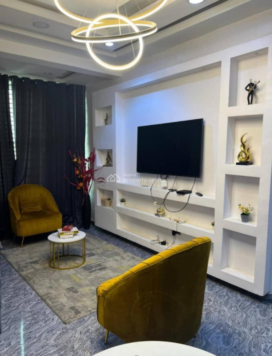 Furnished 2bed Apartment in a Serene Estate, Ikate, Lekki, Lagos, Flat / Apartment for Rent
