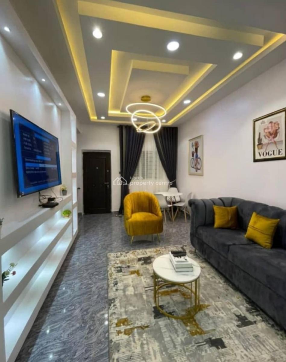 Furnished 2bed Apartment in a Serene Estate, Ikate, Lekki, Lagos, Flat / Apartment for Rent
