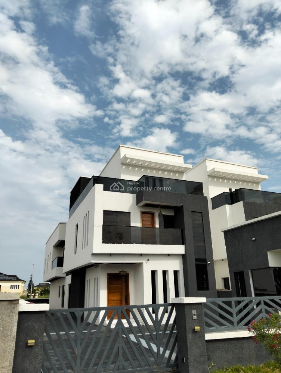 Luxury 6 Bedrooms Detached Duplex with Cinema, Penthouse,pool & Bq, Royal Garden Estate, Ajah, Lagos, Detached Duplex for Sale