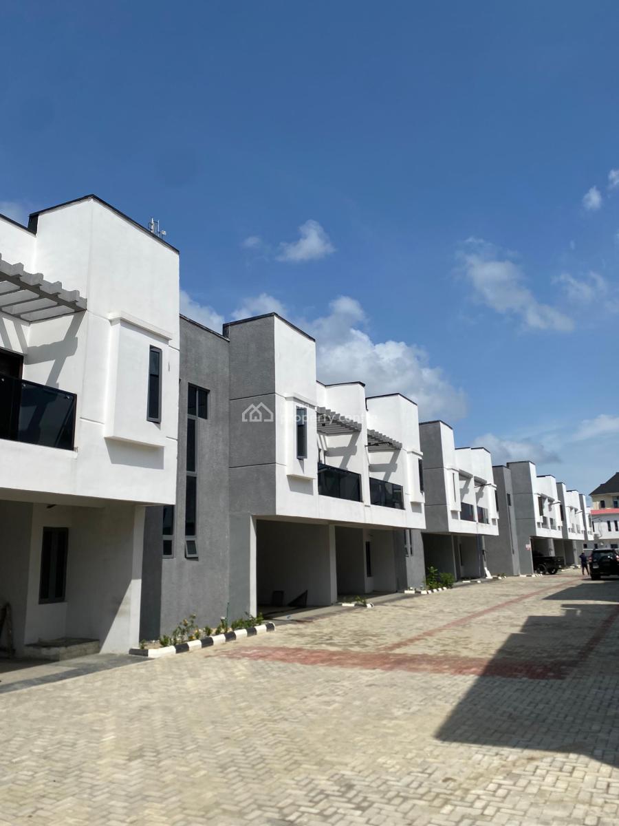 a Luxury 5bed Rooms Terrace Duplex with Excel, Addo Road 1, Badore, Ajah, Lagos, Flat / Apartment for Rent