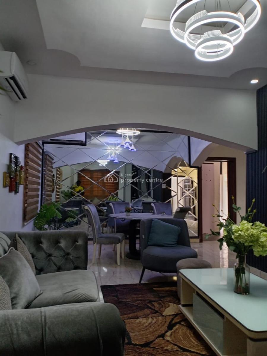 Furnished 5 Bedroom Detached Duplex Plus Bq and Gateman Room., Chevron, Lekki, Lagos, Detached Duplex for Rent
