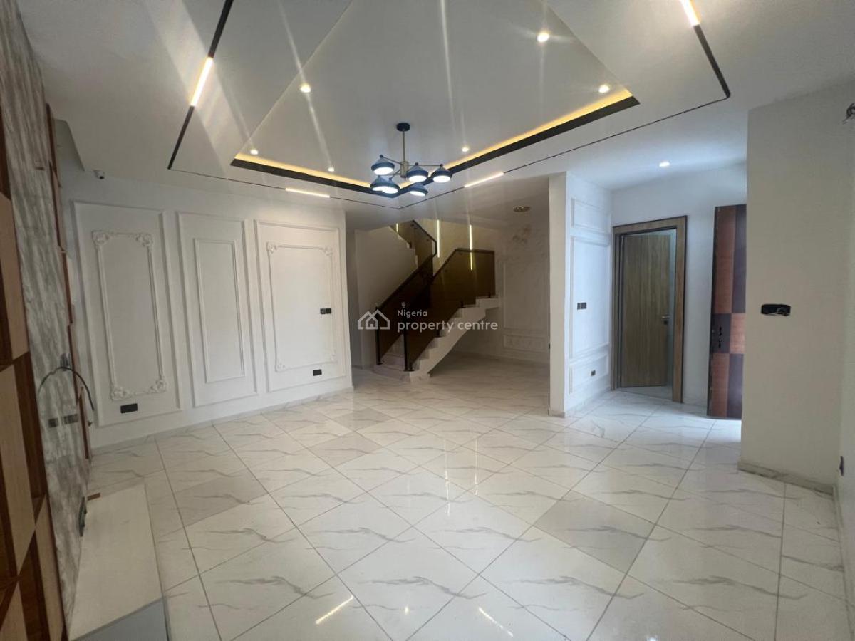 Self Compound 4 Bedroom Semi-detached Duplex, Chevron, Lekki, Lagos, Semi-detached Duplex for Sale