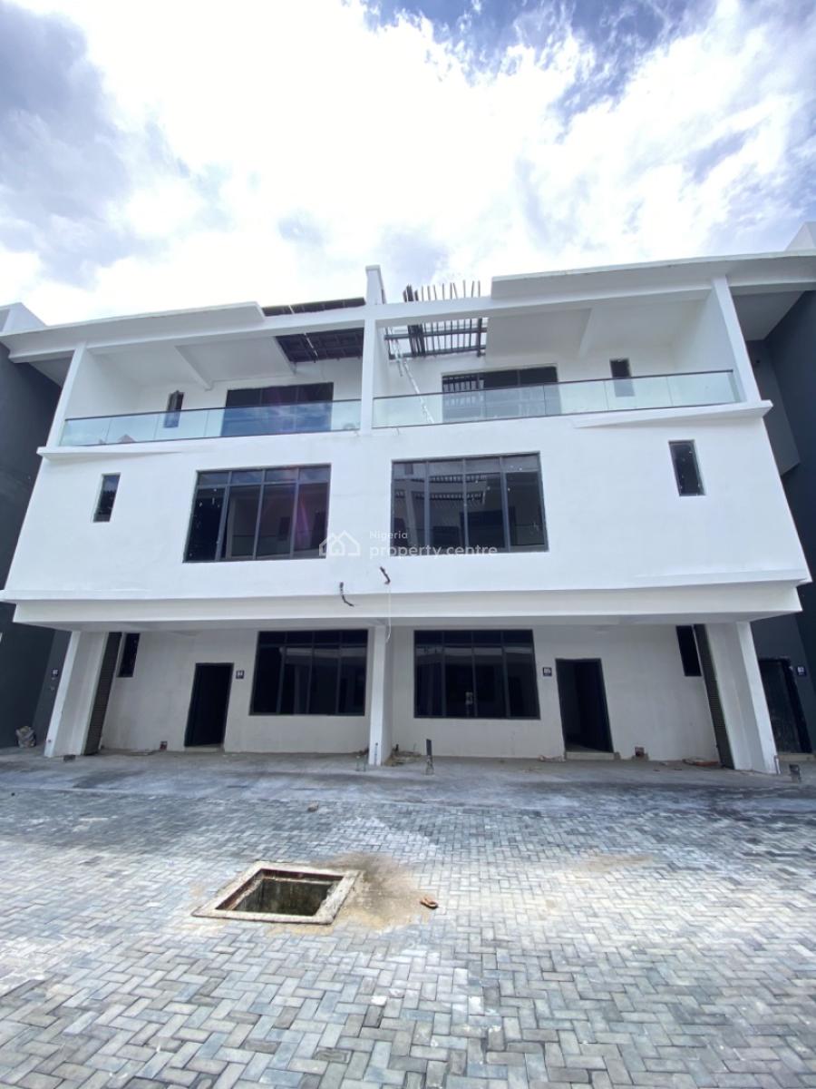 Brand New 4 Bedroom Serviced Terrace Duplex with Pool, Gym & Lounge, Ikate, Ikate, Lekki, Lagos, Terraced Duplex for Sale