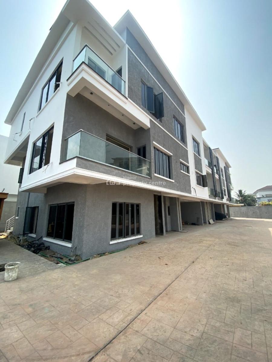 4 Bedroom Terrace with a Room Bq, Banana Island, Ikoyi, Lagos, Terraced Duplex for Rent
