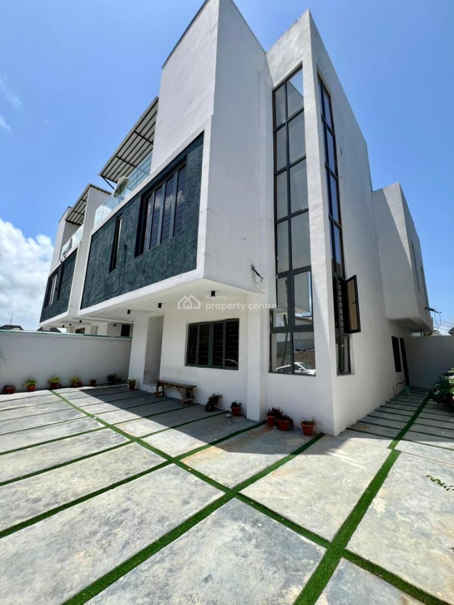 Luxury 4 Bed Semi Detached Home with Bq, Ologolo, Lekki Phase 1, Lekki, Lagos, Semi-detached Duplex for Sale