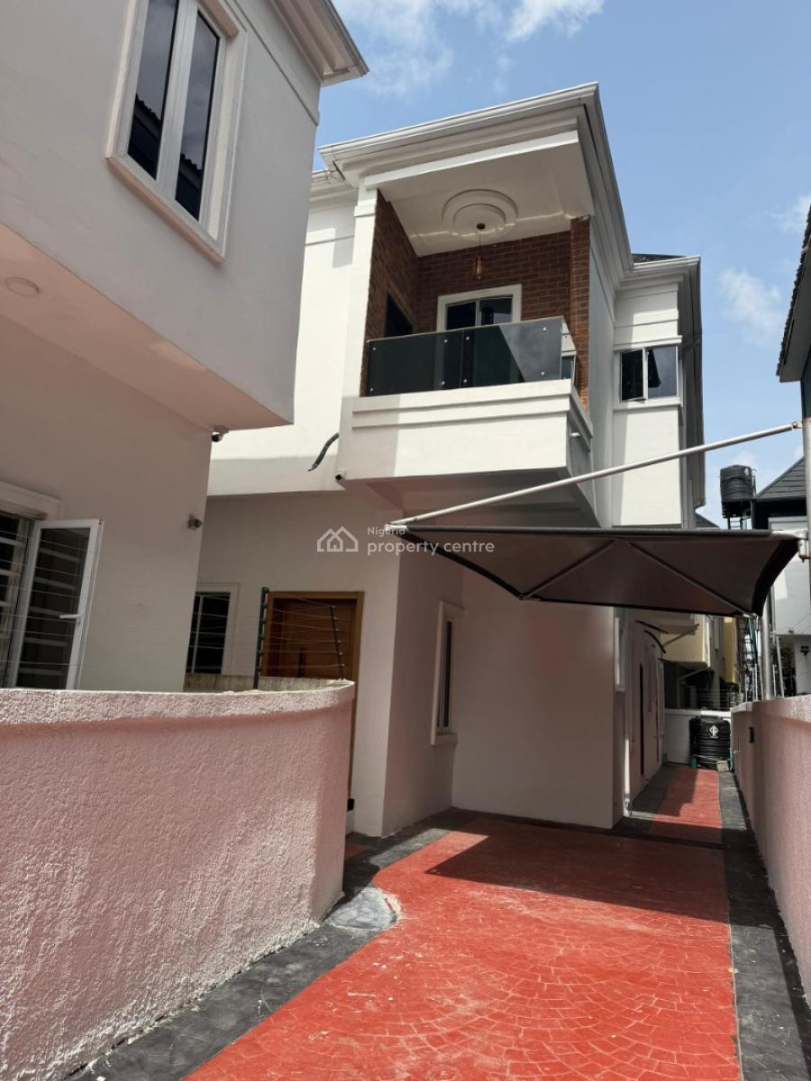 Excellent 4bedroom Semi Detached Duplex with a Bq and All Rooms Ensuit, Chevron, Lekki, Lagos, Semi-detached Duplex for Sale